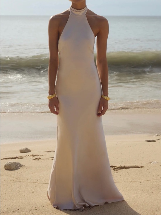 Runaway The Label Dresses & Skirts - Runaway The Label Brigitte Maxi Dress - Ivory